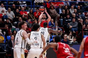 Milano vittoria Olimpica, piega l’Asvel alla distanza ma che brividi