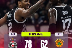 Il Partizan vince con autorità su un bruttissimo Panathinaikos: “Ci siamo arresi”