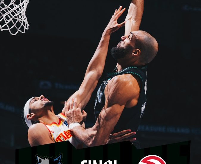 Timberwolves Hawks Edwards 30