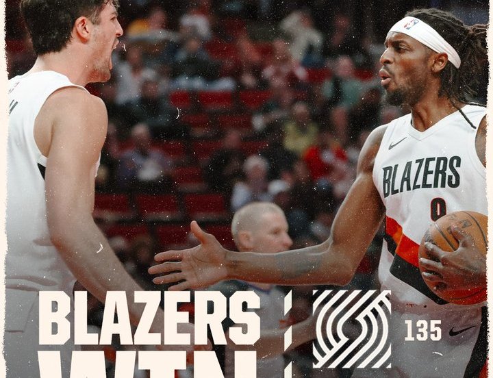 Trail Blazers 76ers Camara 30
