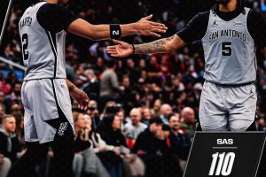 Dieci di fila per gli Spurs, anche con Wemby in serata storta contro i Raptors