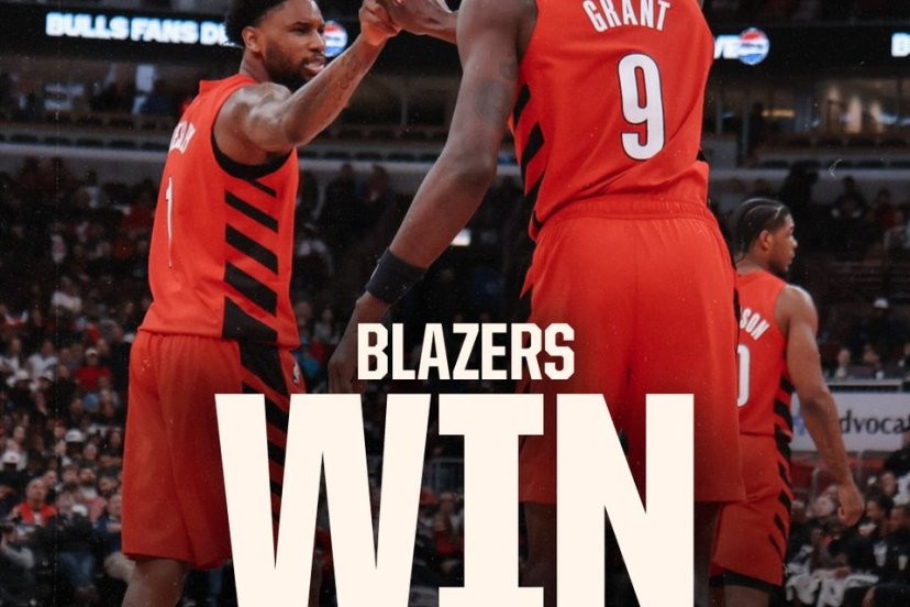 Jerami Grant Blazers Bulls 121-112