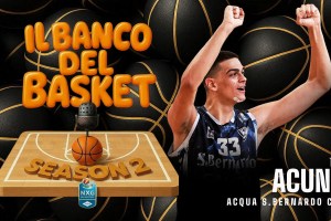 Thomas Acunzo è il nuovo ospite a “Il Banco del Basket”