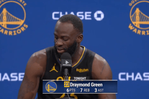 Draymond Green: If it ends, what a f****** run it has been
