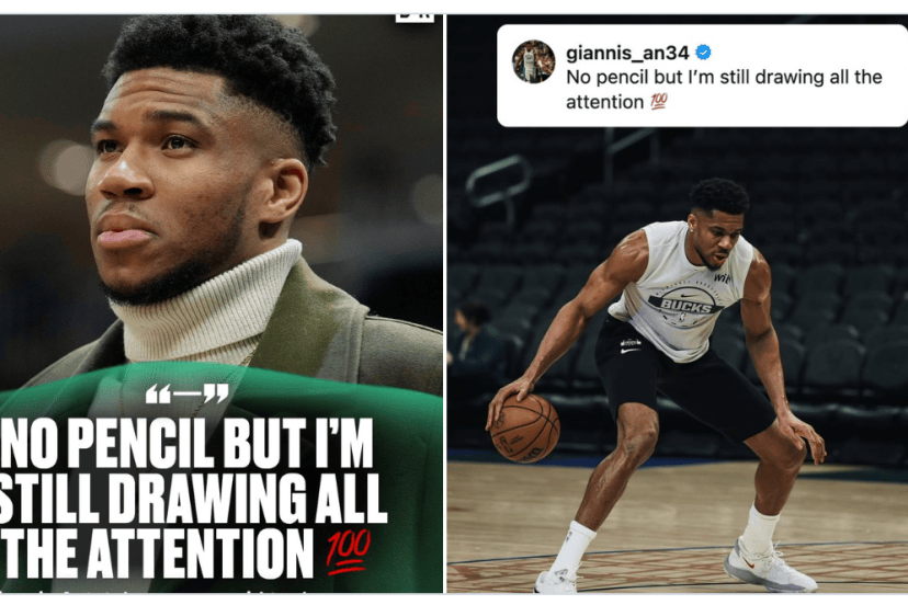 Giannis Antetokounmpo post criptico trade