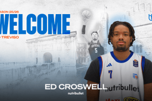 Treviso Basket, ufficiale l’accordo con Edward Jamal Croswell