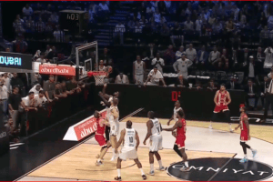 Dubai Beats Olympiacos in Overtime Thriller at Coca-Cola Arena