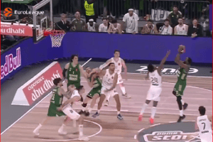 Il Panathinaikos vince in volata sul Real Madrid, decisivo un canestro di Jerian Grant