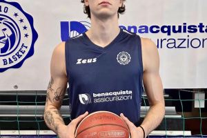 Yannik Giombini è un nuovo giocatore della Benacquista Assicurazioni Latina Basket