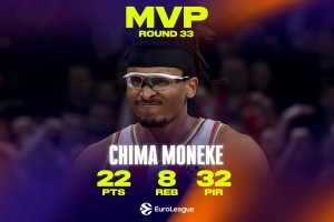 Euroleague Round 33 MVP: Chima Moneke