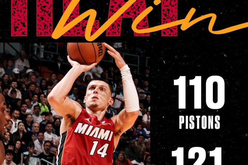 Tyler Herro Miami Heat Detroit Pistons