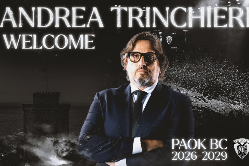 Ufficiale l'accordo tra Andrea Trinchieri e il Paok