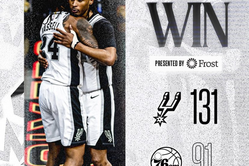 Spurs 76ers
