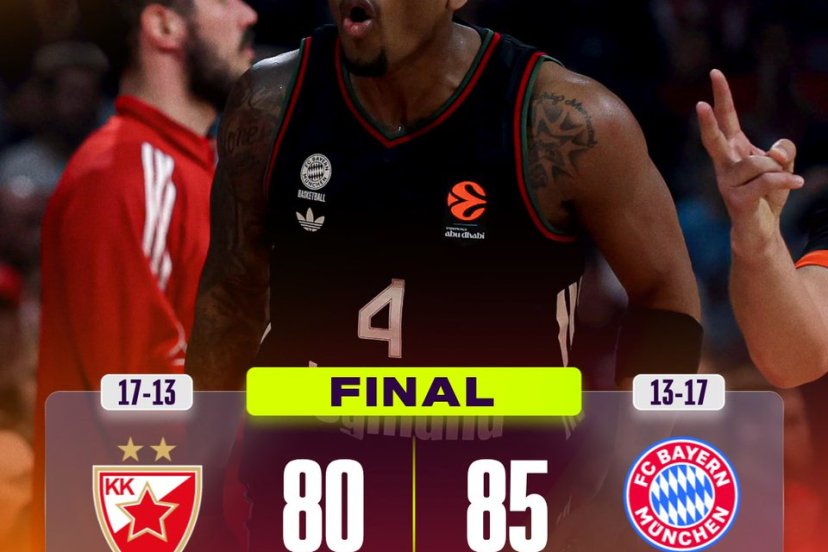 Bayern Monaco Stella Rossa 85-80