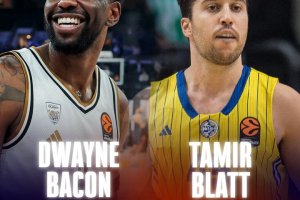 Euroleague Round 32 co-MVPs: Dwayne Bacon, Tamir Blatt