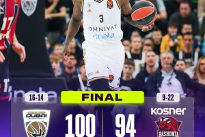 Euroleague round 31: Dubai supera con autorità il Baskonia