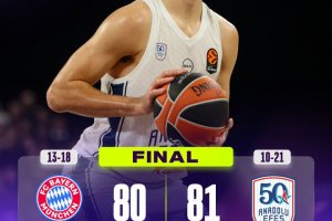 Euroleague Round 31: Swider sulla sirena, l’Anadolu Efes sorprende il Bayern Monaco