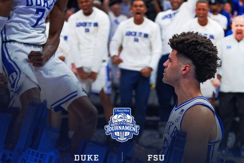 Duke Florida State ACC Tournament Evans Boozer 80-79