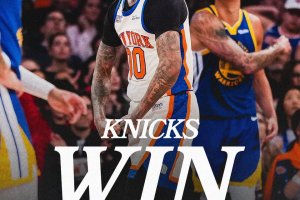 Brunson guida la rimonta, New York piega Golden State al Garden