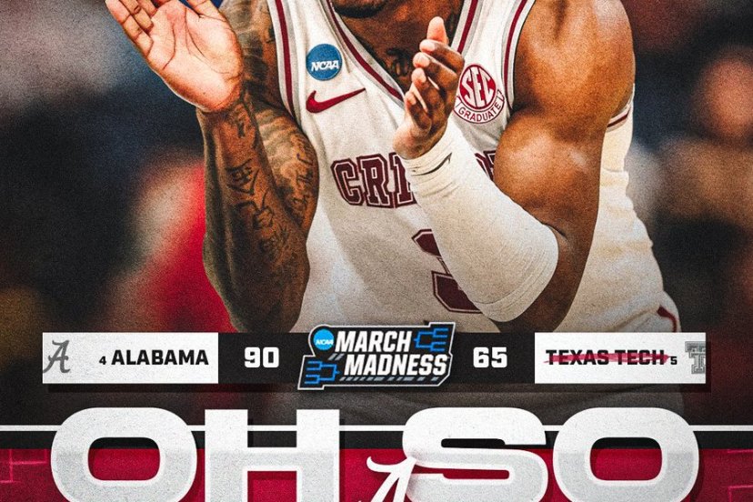 Alabama Texas Tech March Madness