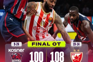 Il Baskonia viene punito da Jared Butler nel finale: l’Overtime è dominio Stella Rossa
