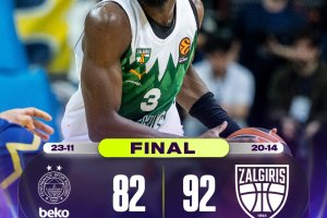 Colpo Zalgiris Kaunas: sconfitto a domicilio il Fenerbahce