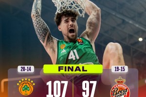 Il Panathinaikos scappa nel secondo quarto: sconfitto il Monaco