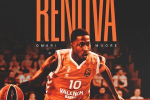 Omari Moore will stay with Valencia Basket for another season