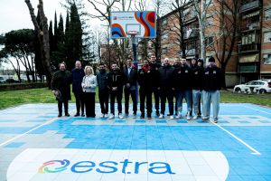 “RiqualifichiAMO”, il progetto sociale di Pistoia Basket: inaugurato il secondo playground