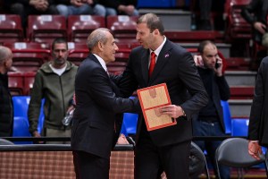 Monaco names Markoishvili as head coach vs Olympiacos; Daniel Theis returns