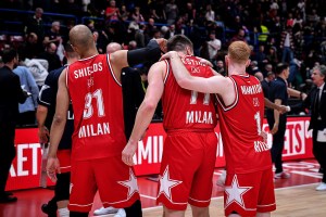 La Gazzetta dello Sport: Il derby dell’Olimpia. LeDay trascina. Edwards non c’è