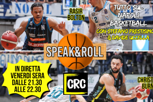 Questa sera Rasir Bolton e Christan Burns a Speak&Roll