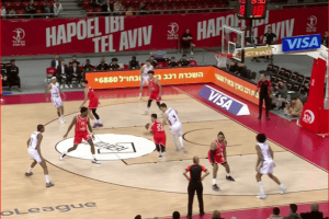 24 di Blakeney, l’Hapoel Tel Aviv si impone con autorità sul Paris Basketball