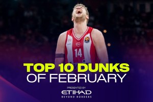 EuroLeague, the Top 10 Dunks of February