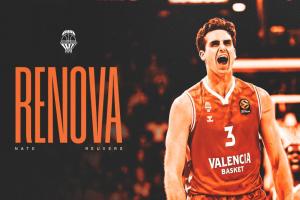 Valencia Basket, Nate Reuvers rinnova fino al 2028