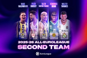 All-EuroLeague Second Team 2025-26: Nunn, Baldwin and Tavares headline the second best five