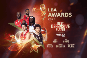 LBA Awards 2026, miglior difensore: Bolmaro, Moore, Nebo, Pajola e Weber in corsa