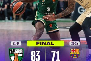 Il duo Wright-Francisco guida lo Zalgiris ad un fondamentale successo sul Barcellona