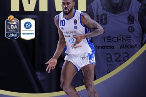 Jason Burnell è l’MVP Unipol della 26ª giornata della Serie A Unipol 2025/26