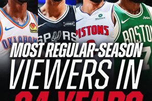 NBA, numeri da record per la Regular Season
