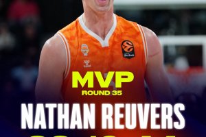 Euroleague Round 35 MVP: Nate Reuvers