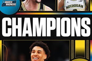 Michigan sul tetto d’America, UConn si arrende