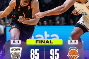 EuroLeague Round 38 | Il Valencia scappa nella ripresa, sconfitto Dubai Basketball