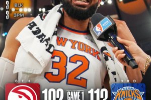 Inizia Brunson e conclude Towns, i Knicks si impongono sugli Hawks in Gara 1