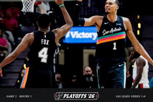 Wembanyama debutta da fenomeno: San Antonio piega Portland in Gara 1