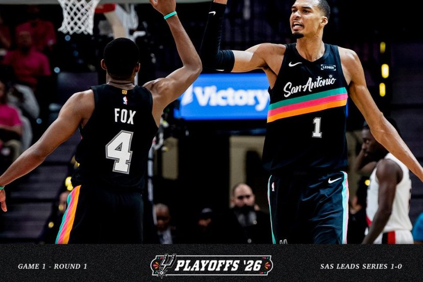 Spurs Trail Blazers Gara 1