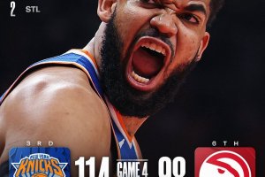 Towns guida i Knicks ad un fondamentale successo sugli Hawks in gara 4