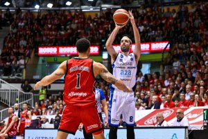 Germani Brescia: Amedeo Della Valle è il Best ITA del Round 27 di LBA