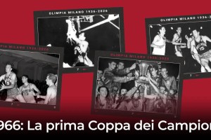 Olimpia Milano, 1° Aprile 1966: la conquista della Coppa dei Campioni