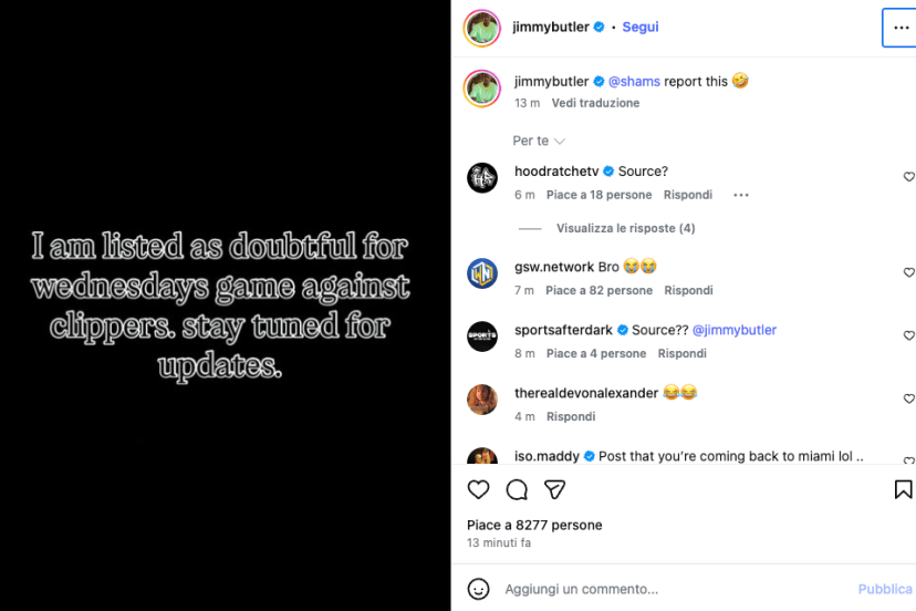 Jimmy Butler troll Clippers